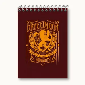 دفتر یادداشت گریفیندور هری پاتر (Harry Potter)