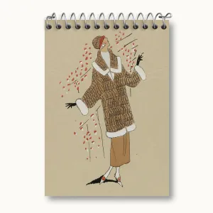 دفتر یادداشت فیگور دخترانه