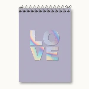 دفتر یادداشت Love