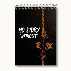 دفتر یادداشت No Story Without Risk