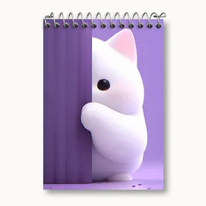 دفتر یادداشت گربه کیوت