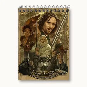 دفتر یادداشت ارباب حلقه ها (Lord of the Rings)