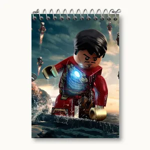دفتر یادداشت مرد آهنی مارول (Marvel)