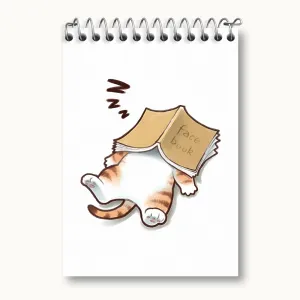 دفتر یادداشت گربه کیوت