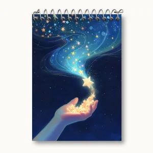 دفتر یادداشت آسمان شب