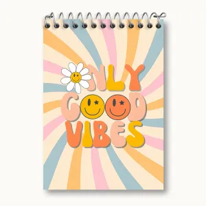 دفتر یادداشت Only Good Vibes