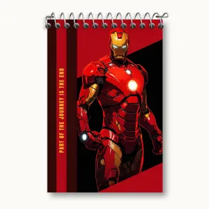 دفتر یادداشت مرد آهنی مارول (Marvel)