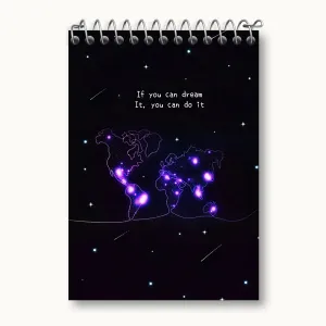 دفتر یادداشت If You Can Dream It You Can Do It