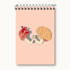 دفتر یادداشت قلب و مغز
