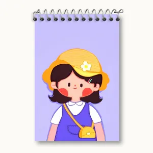 دفتر یادداشت دخترانه کیوت
