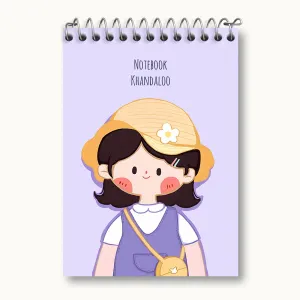 دفتر یادداشت دخترانه کیوت