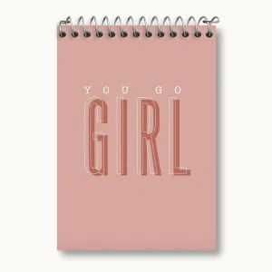 دفتر یادداشت You Go Girl