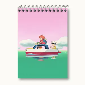 دفتر یادداشت انیمه پونیو (Ponyo)