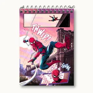 دفتر یادداشت مرد عنکبوتی (Spider Man)