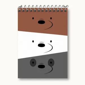 دفتر یادداشت سه خرس کله پوک