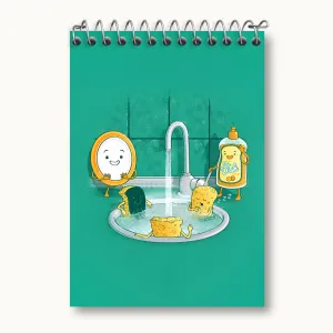 دفتر یادداشت ظرفشویی