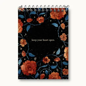 دفتر یادداشت Keep Your Heart Open