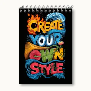 دفتر یادداشت Create Your'Wn Style