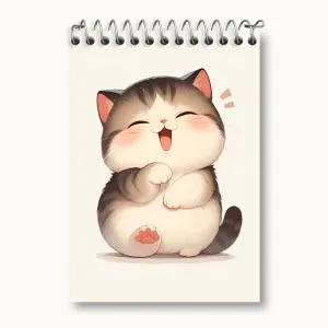 دفتر یادداشت گربه کیوت