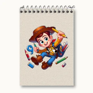 دفتر یادداشت داستان اسباب بازی (Toy Story)