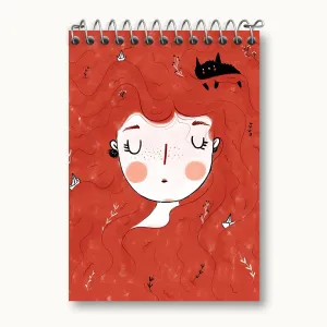 دفتر یادداشت دخترانه کیوت