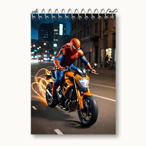 دفتر یادداشت مرد عنکبوتی (Spider Man)