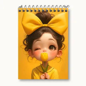 دفتر یادداشت دخترانه کیوت