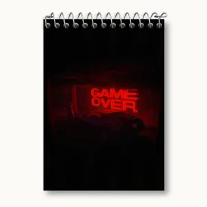 دفتر یادداشت Game Over