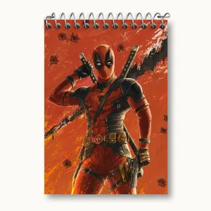 دفتر یادداشت ددپول مارول (Marvel)
