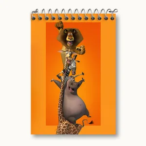 دفتر یادداشت ماداگاسکار (Madagascar)
