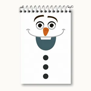 دفتر یادداشت الاف السا و آنا فروزن