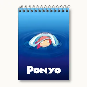 دفتر یادداشت انیمه پونیو (Ponyo)