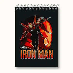 دفتر یادداشت مرد آهنی مارول (Marvel)