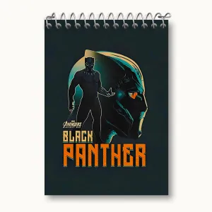 دفتر یادداشت پلنگ سیاه مارول (Marvel)