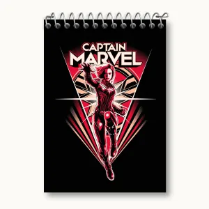 دفتر یادداشت کاپیتان مارول (Marvel)