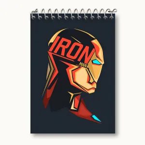 دفتر یادداشت مرد آهنی مارول (Marvel)
