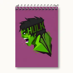 دفتر یادداشت هالک مارول (Marvel)