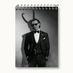 دفتر یادداشت تام هیدلستون (Tom Hiddleston)