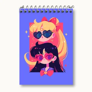 دفتر یادداشت انیمه سیلور مون (Sailor Moon)