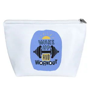کیف لوازم آرایش انگیزشی wake up and workout