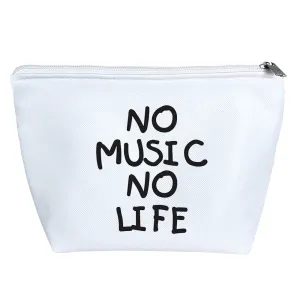 کیف لوازم آرایش No Music No Life