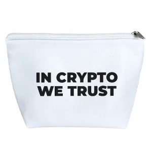 کیف لوازم آرایش In Crypto We Trust