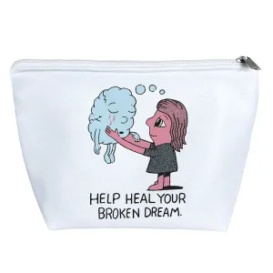 کیف لوازم آرایش Help Heal Your Broken Dream