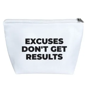 کیف لوازم آرایش Excuses Don't Get Results