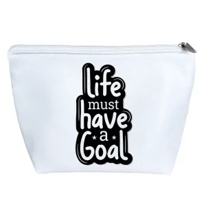 کیف لوازم آرایش Life Must Have A Goal