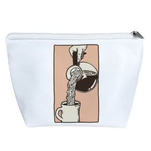 کیف لوازم آرایش قهوه (Coffee)