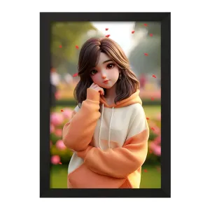 تابلو دخترانه کیوت