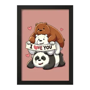 تابلو سه خرس کله پوک