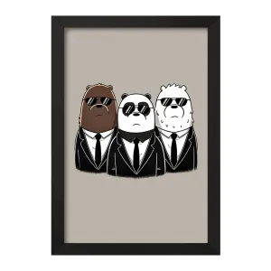 تابلو سه خرس کله پوک