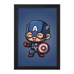 تابلو کاپیتان آمریکایی مارول (Marvel)